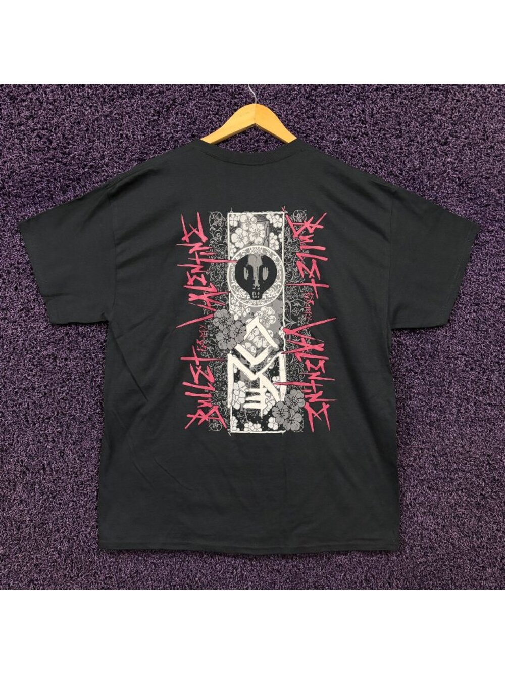 Bullet For My Valentine Floral Omen T-Shirt Size Extra Large